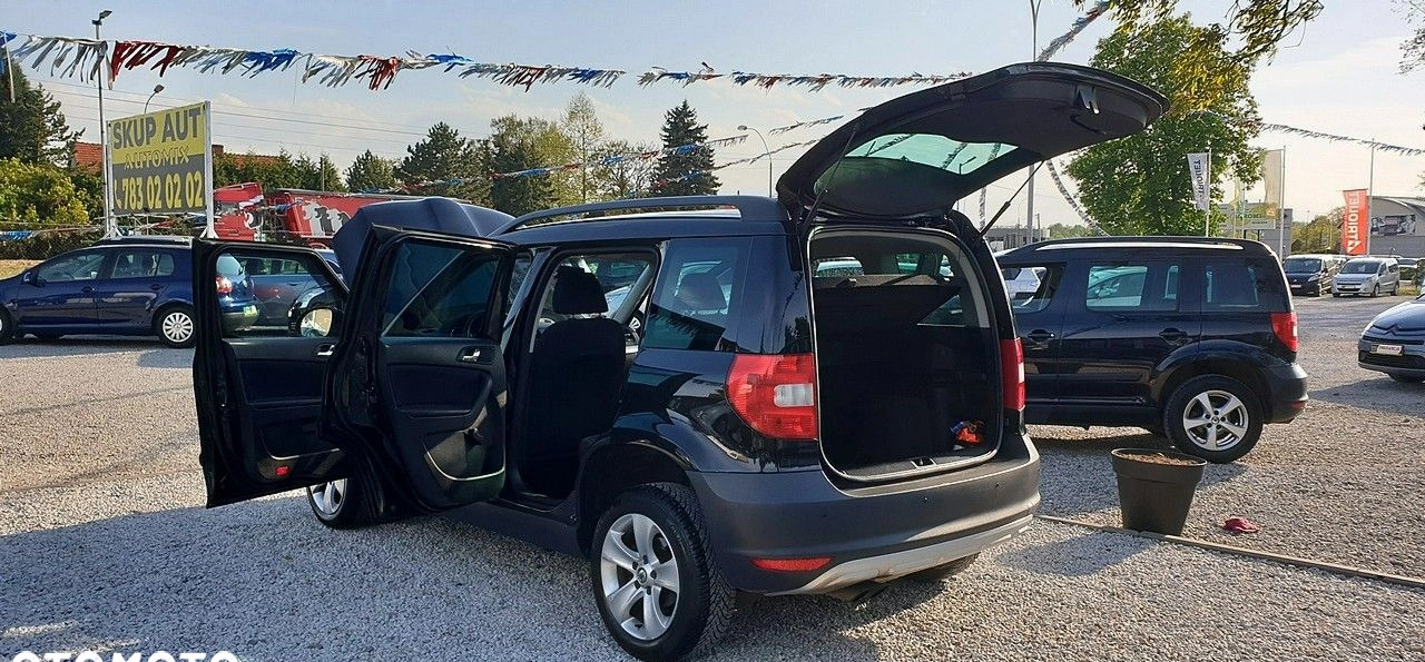 Skoda Yeti cena 25800 przebieg: 238000, rok produkcji 2010 z Zgorzelec małe 529